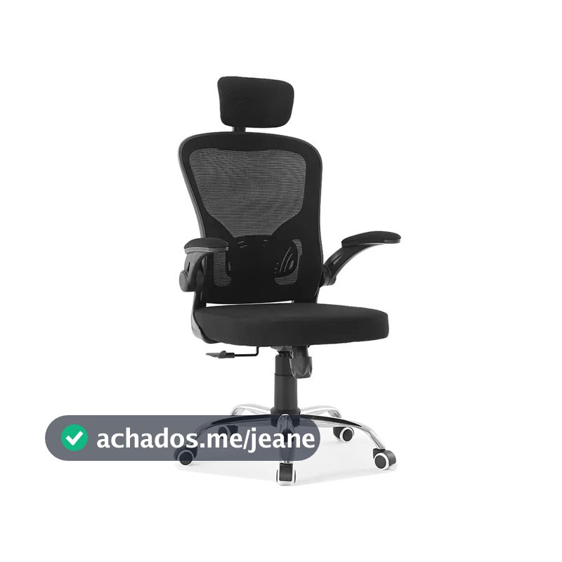 Cadeira Ergonômica de Escritório Giratória Malha Mesh Respirável Syberflex