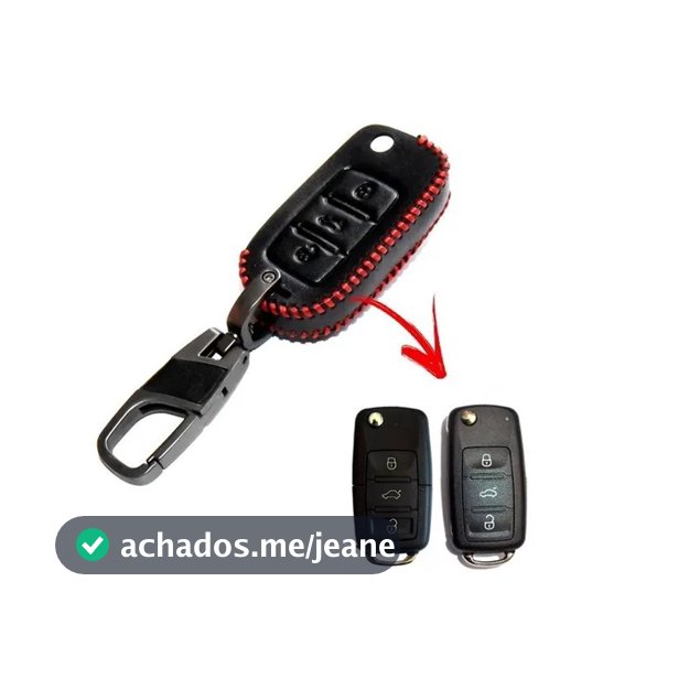 Capa da Chave Acessórios Volkswagen Gol G5 G6 Voyage Saveiro Up Chaveiro Amarok Fox Golf Jetta Nivus Polo