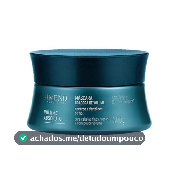 Amend Expertise Máscara Volume Absoluto - 300g