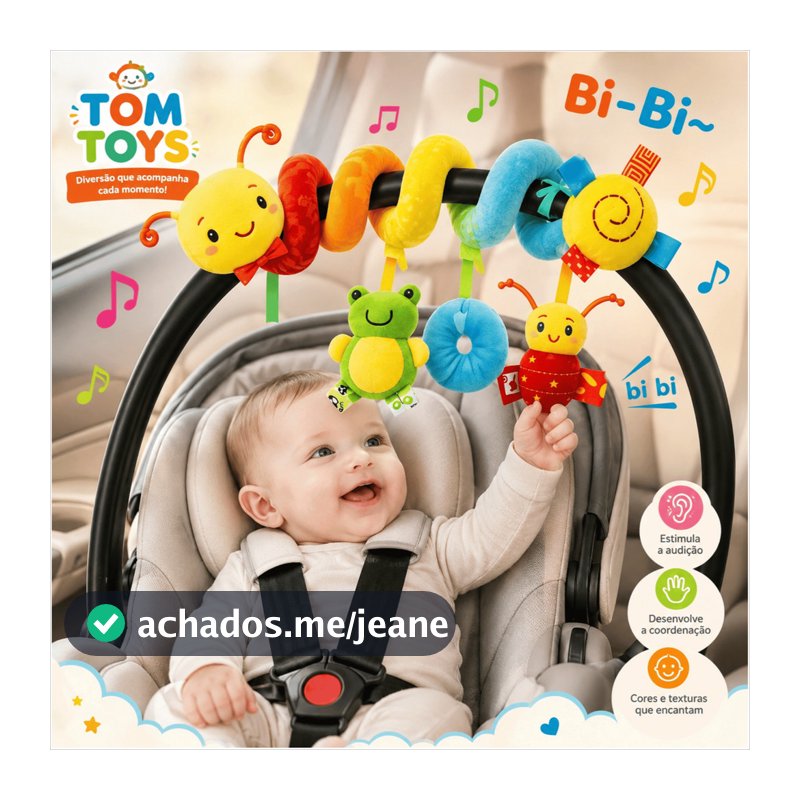 Bebê Recém Nascido Mobile Centopeia Espiral /ARCO-IRIS Coruja Carrinho Brinquedo Conforto de Berço Com Chocalho