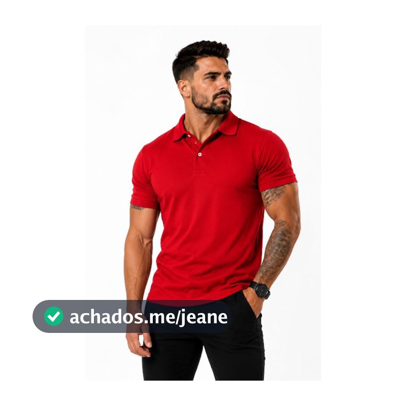 CAMISETA POLO MASCULINA CAMISA GOLA POLO MASCULINA