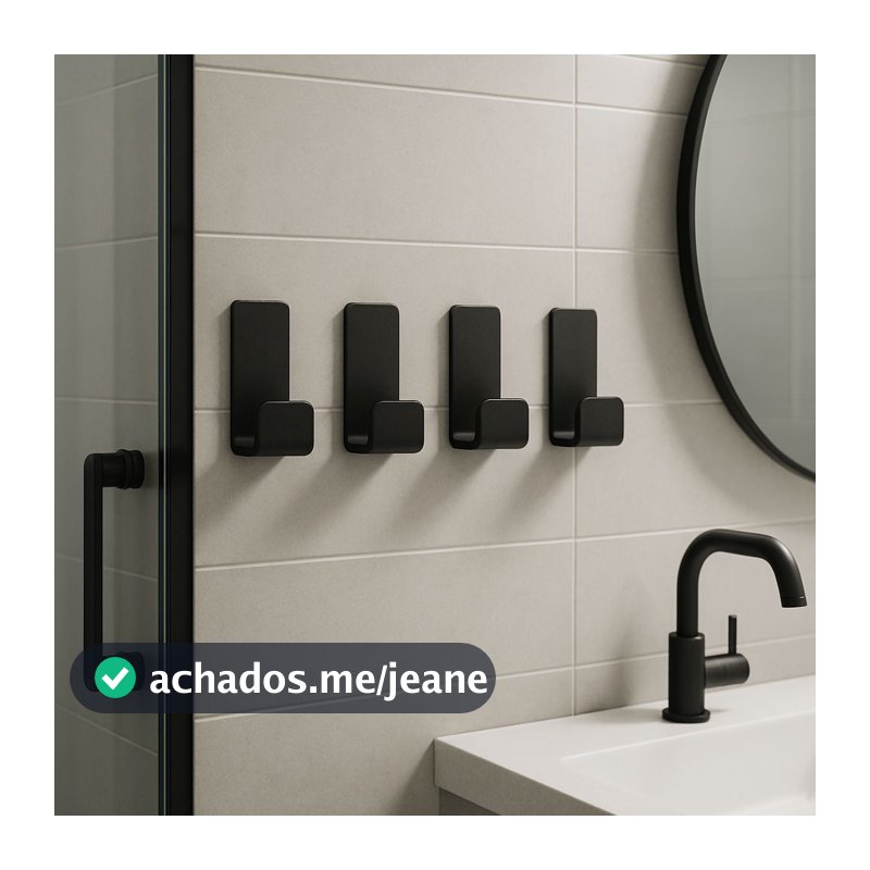 Gancho de Parede Adesivo Fita 3M Porta Toalha De Rosto