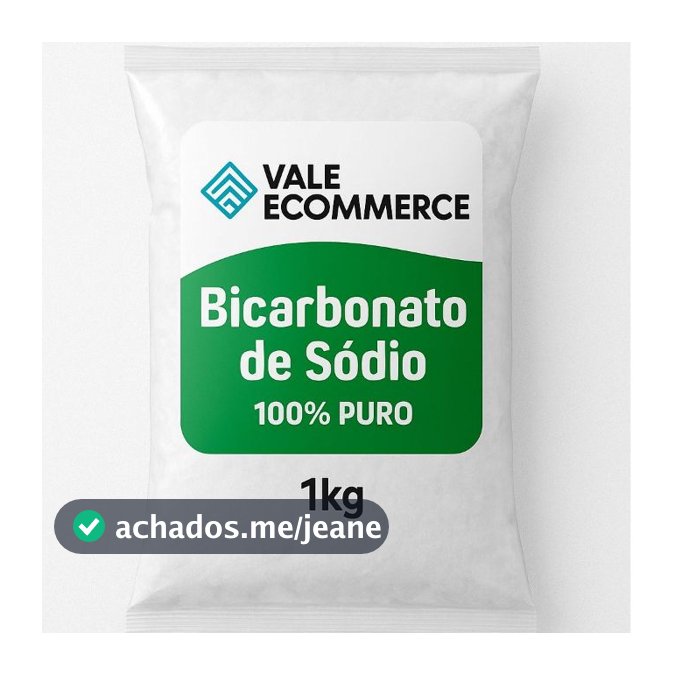 Bicarbonato de Sódio 100% Puro Original Alta Qualidade