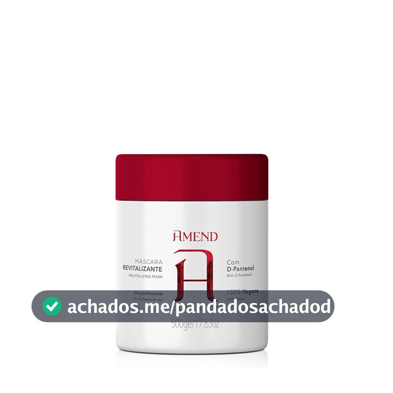 AMEND MÁSCARA D-PANTENOL REVITALIZANTE D-PANTENOL 500G