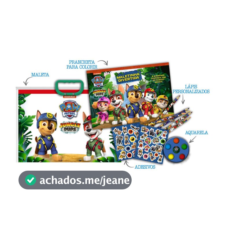 Patrulha Canina - Maletinha Divertida