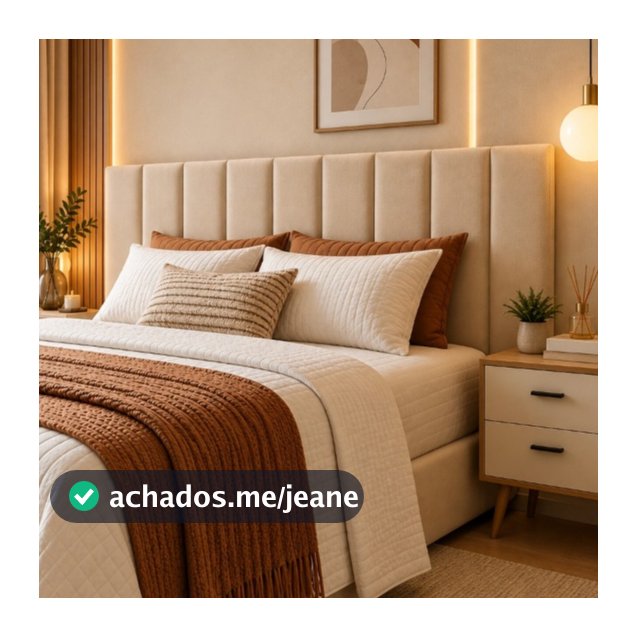 Kit Cabeceira Estofada Modular Cama Box Solteiro Casal Queen King e Cama em L Decoração Quarto Cabeceiras Autocolantes