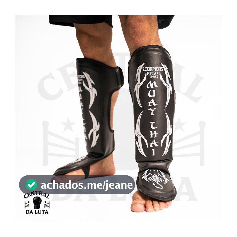 Caneleira Muay Thai Boxe Kickboxing Protetor De Canela Luta - Proteção, Conforto e Resistência