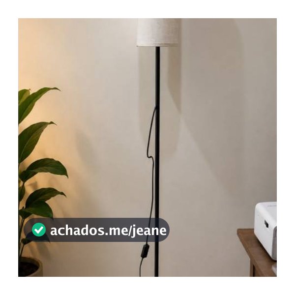 （0020)Luminária De Chão Piso Moderna Abajur De Canto Sala Quarto Minimalista Nórdico E27