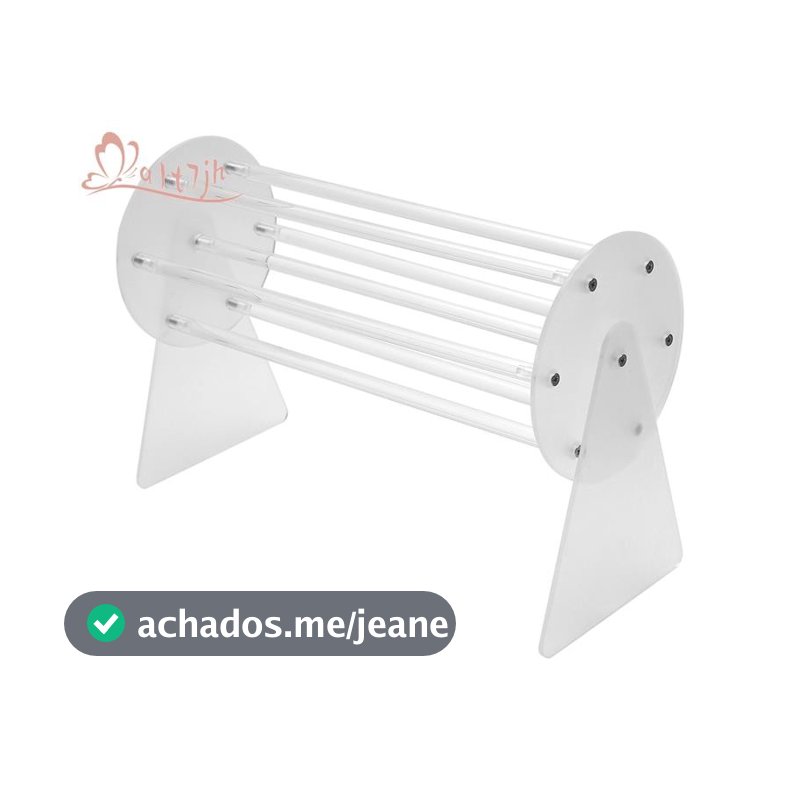 Suporte Acrílico Do Organizador Grampo Da Garra , Giratório De 360 Graus E Armazenamento , Exposição De Cabelo Para Mulh