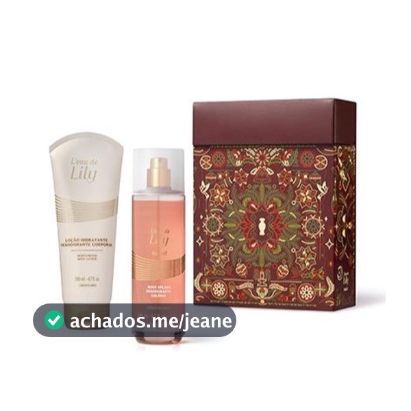 Kit Presente L'Eau De Lily Soleil Natal 2026