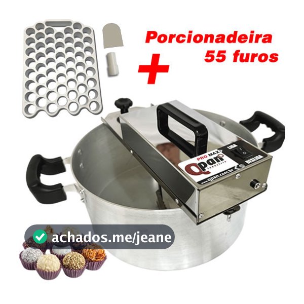 Panela Mexedora, Panela para Brigadeiro 6 Litros, Em Inox Bivolt 110v e 220v