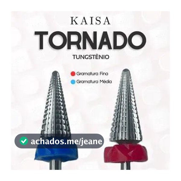 Broca Cônica Kaisa Tornado 5 em 1 Gramatura Fina ou Média