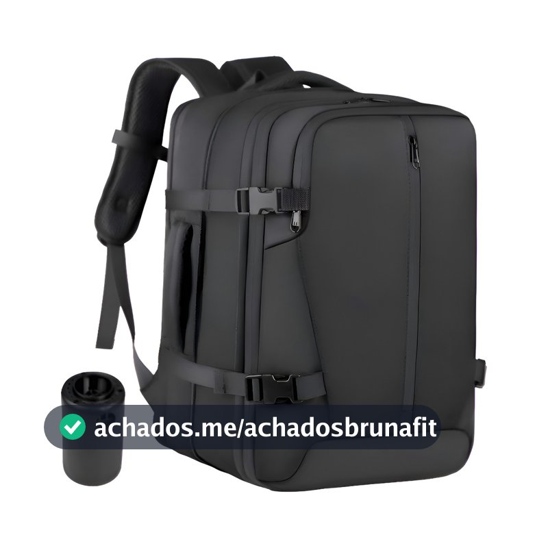 Mochila bolsa airbag Viagem Bordo Executiva Grande Vácuo Notebook Aviões trilha