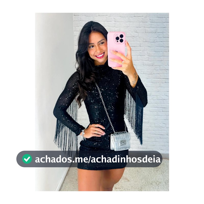Vestido feminino moda pecuária em paetê festa country manga longa franjas brilho gola alta e zíper