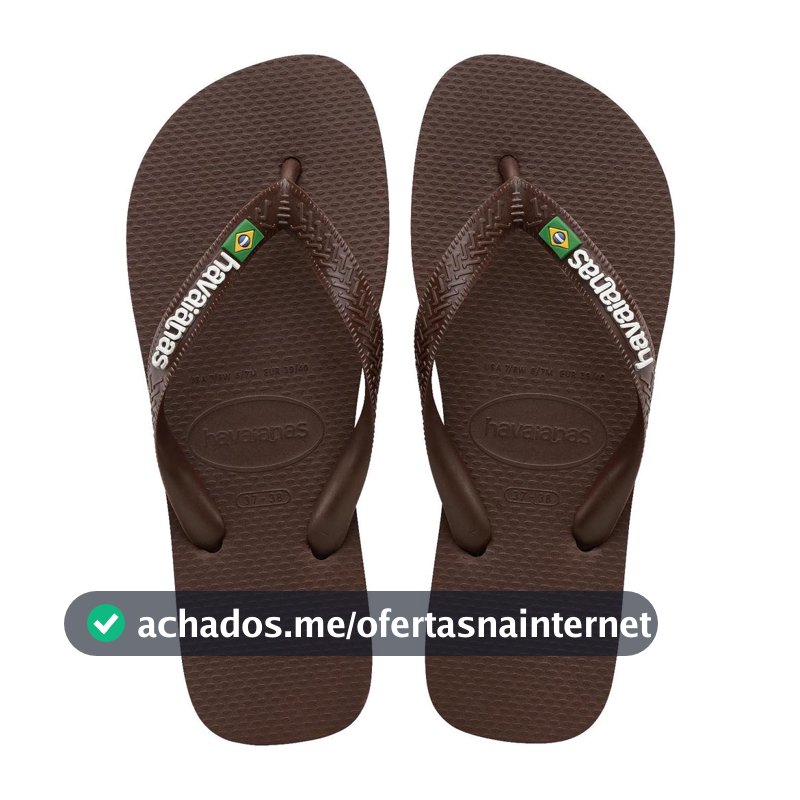 Chinelo Havaianas Brasil Logo