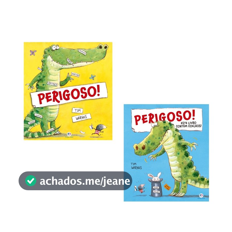 Kit - Perigoso! - Livro de história infantil