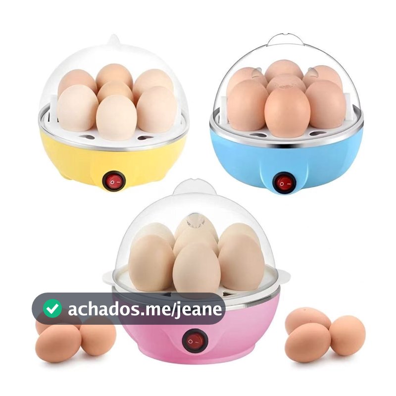 Cozedor de Ovos Elétrico Multifuncional - Egg Cooker 110V--21621