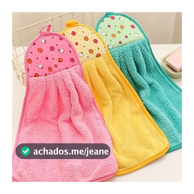 Toalhas de Alta Absorção – Kit 5 Peças para Banheiro e Cozinha