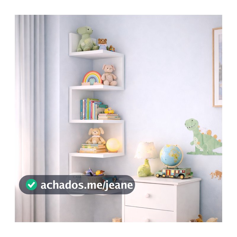 Prateleira de Canto reto Nicho (14)