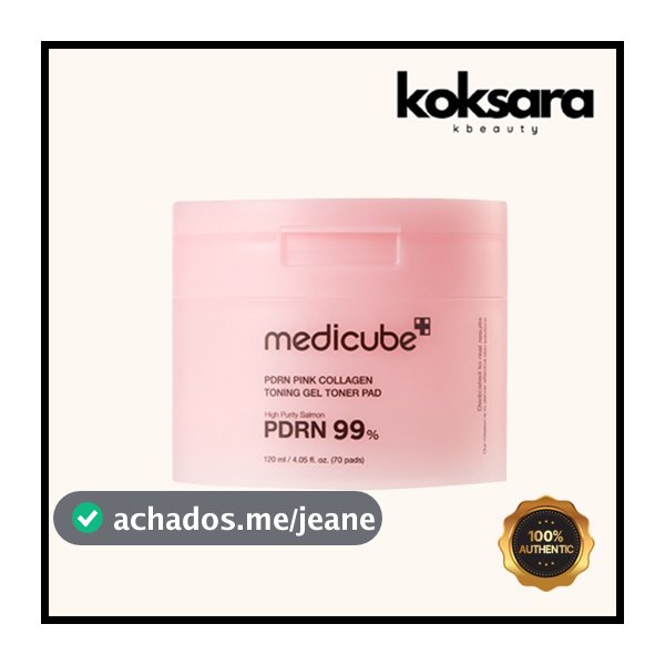 Medicube PDRN Pink Collagen Toning Gel Toner Pad