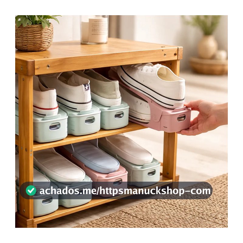 10 Organizador de sapatos para Armários Closets e estante