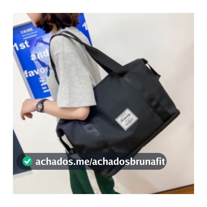 Bolsa de Viagem Dobrável Unissex Impermeável de Grande Capacidade