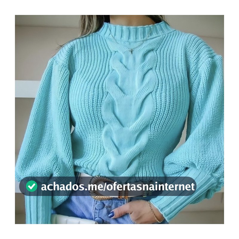 Blusa de frio feminina estilo blogueirinha moda 2023