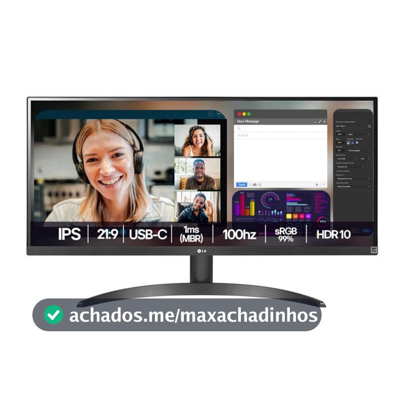 Monitor LG UltraWide™ 29" IPS Full HD 100Hz HDR10