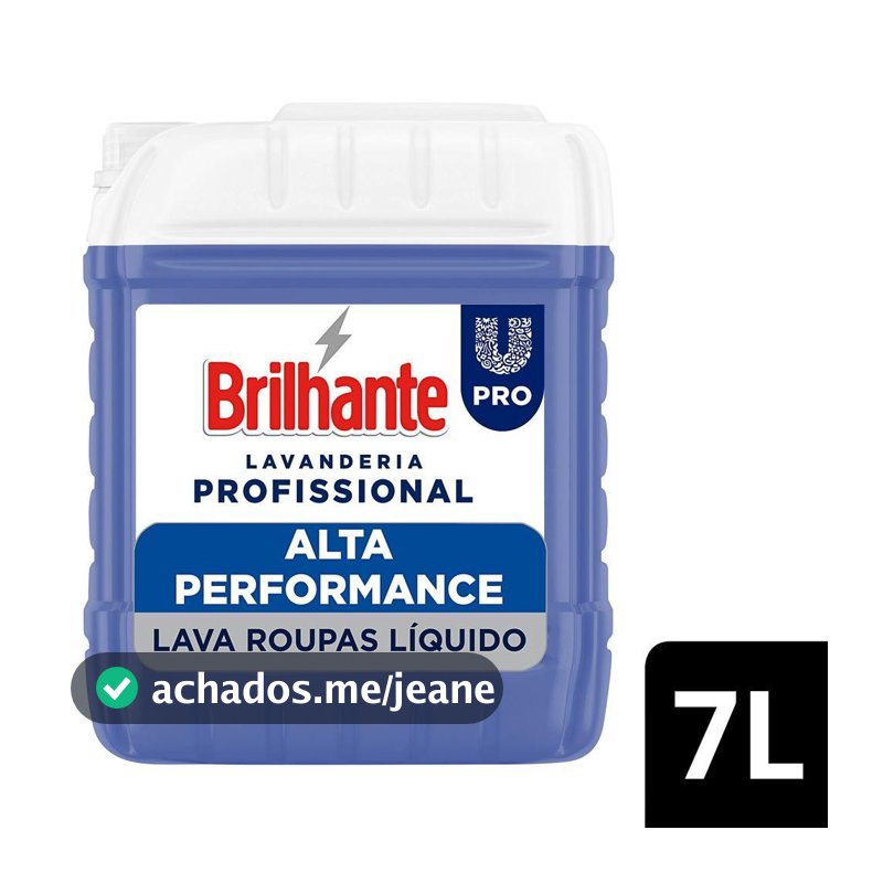 Sabão Líquido Brilhante Alta Perfomance 7L