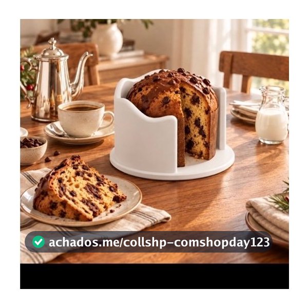 Porta Panetone Natalino Exclusivo Duna | Decoração de Natal 3D