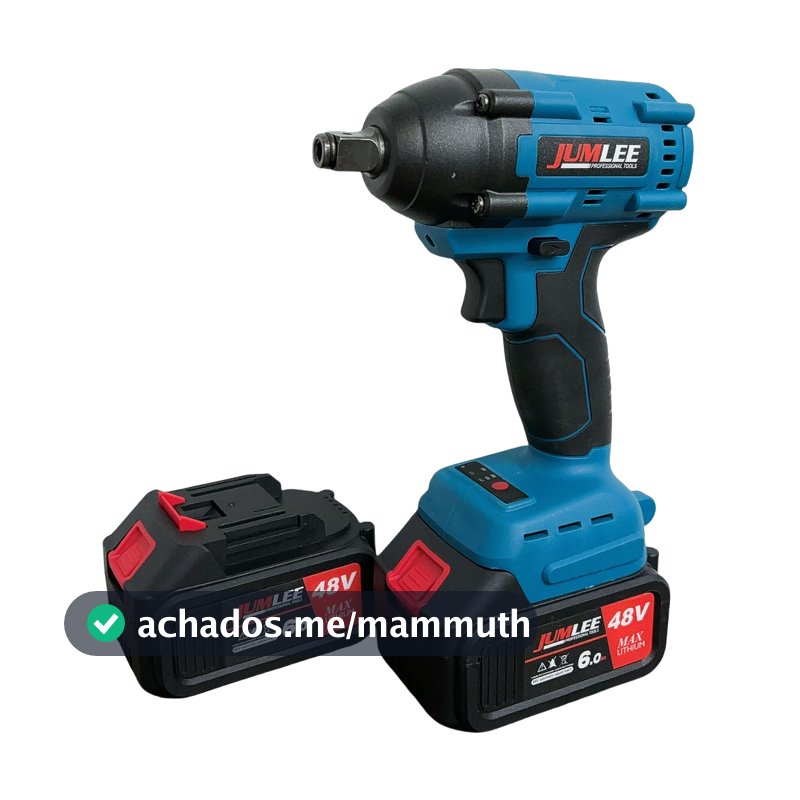 Parafusadeira Furadeira 48v 2 Baterias Bivolt Profissional Com Maleta
