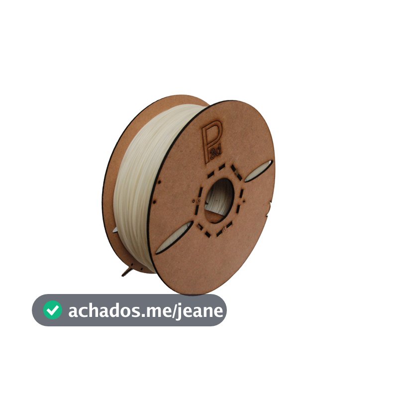 Filamento ABS Premium 1.75mm 1 Kg para impressoras 3D FDM