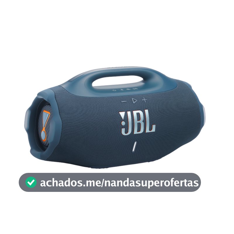 Caixa de Som Portátil Bluetooth JBL Boombox 4 34HRS 210W IP68 Azul