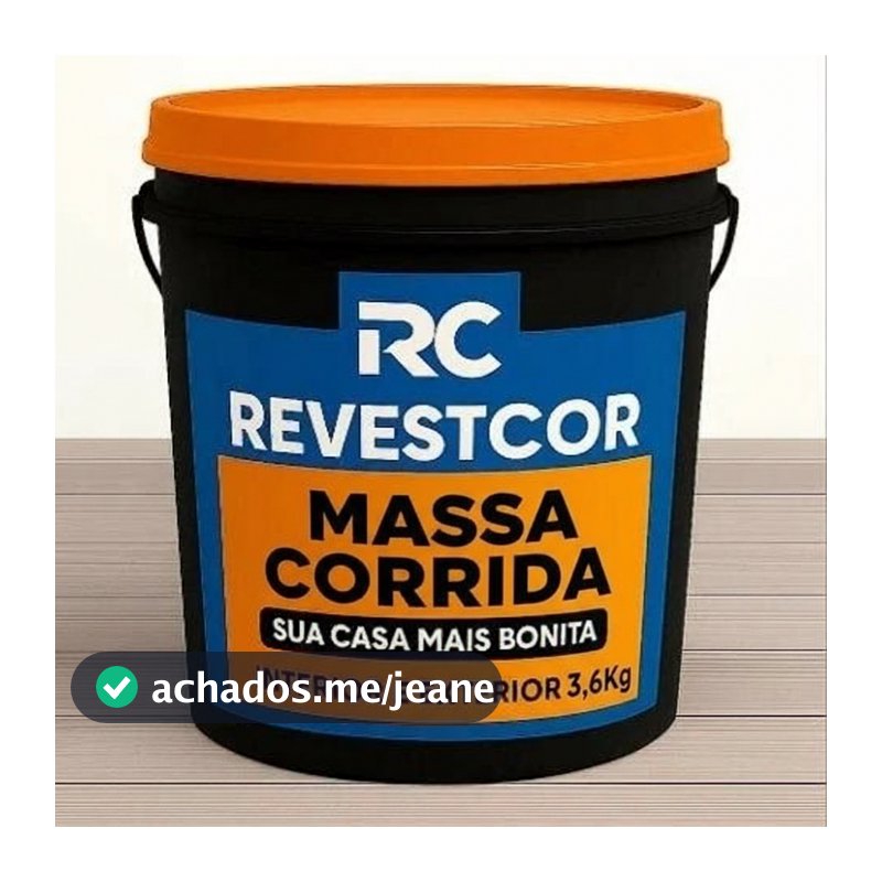 Massa Corrida PVA Premium Galão 3,6 Litros Interior Niveladora Revestimento
