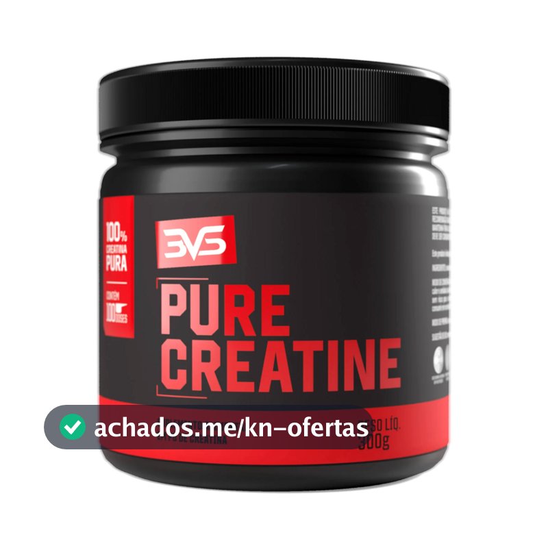 Creatina Monohidratada 300g - 100% Pura Fórmula Avançada Com Matéria-prima Importada (100 Doses)