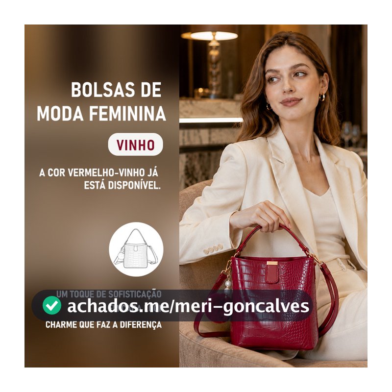 TOMI MITO Bolsa Média De Ombro Crossbody Com Alça Transversal Feminina De Couro PU B747
