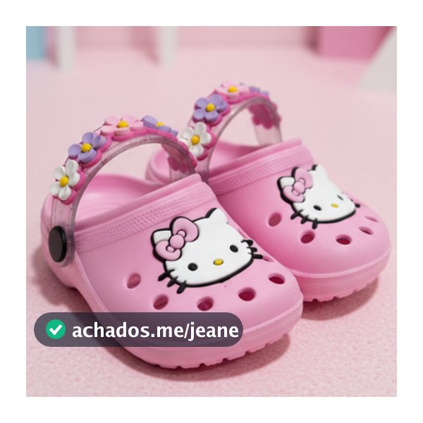 Sandália Papete Infantil Menina Maria Fiore