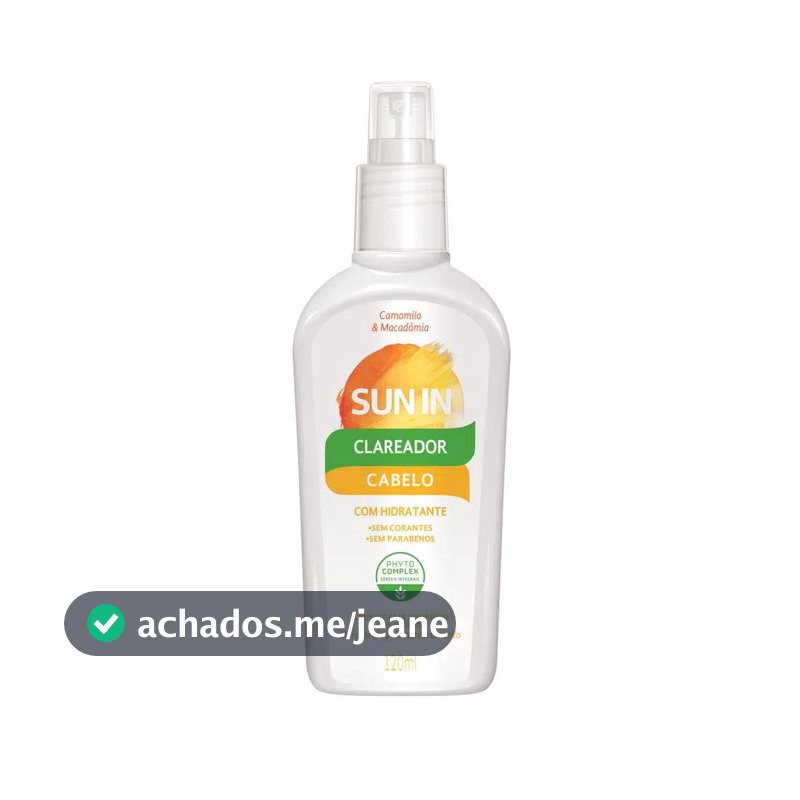 Sun In para Cabelos Phytoervas  - 120ml