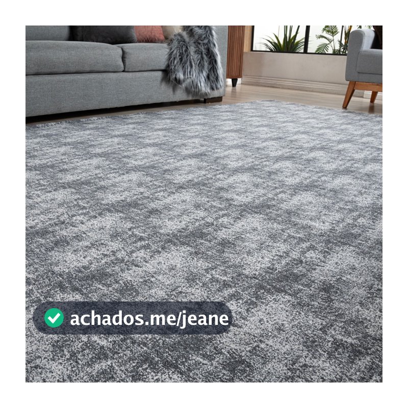 Tapete 3,00 M X 3,50 M Grande Para Sala Quarto Escritório Antiderrapante Moderno Sofisticado