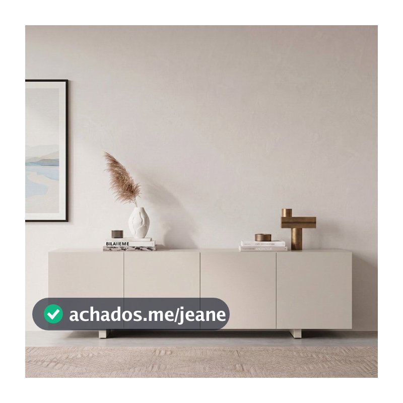 Rack para TV até 60 Polegadas 180x51cm Aruá CabeCasa MadeiraOriginals