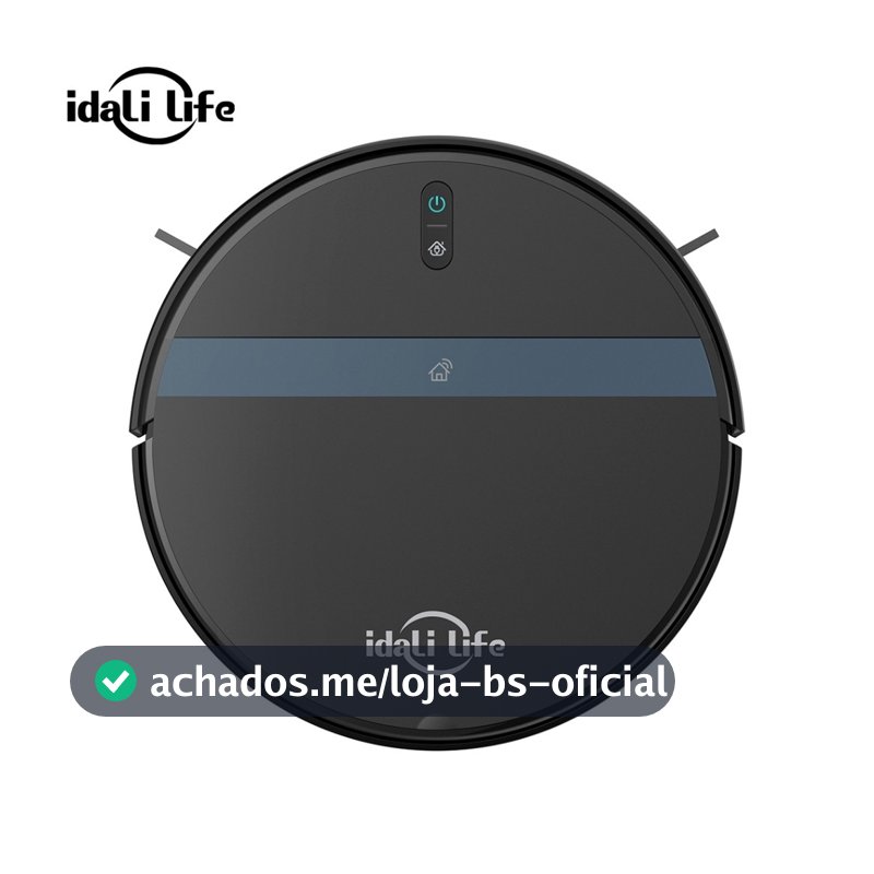 Aspirador de Pó Para Casa Robô Inteligente Com Sensores Anti- queda IDALI LIFE