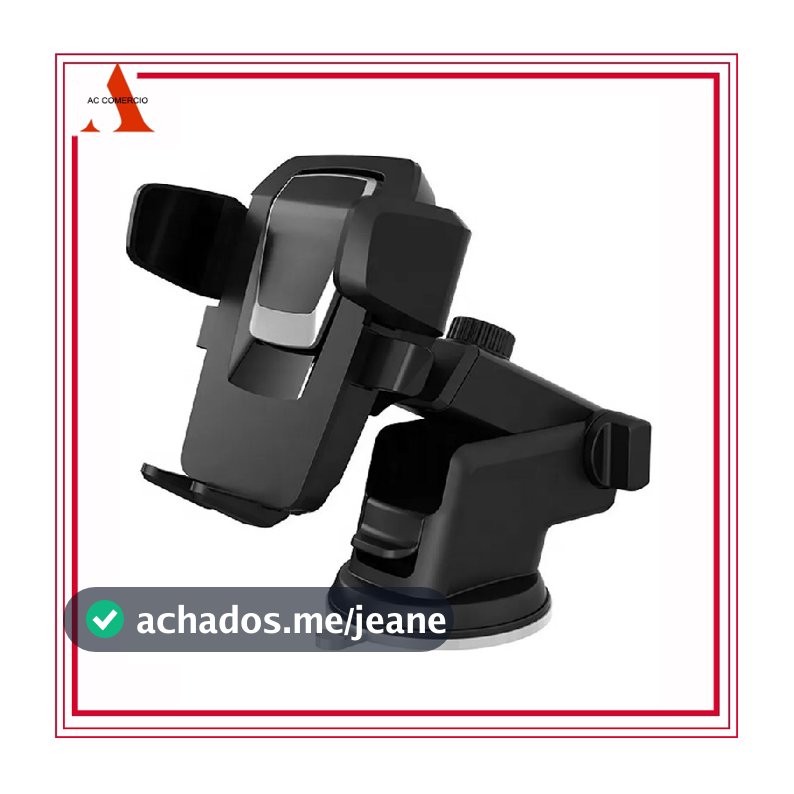 Suporte Celular Gps Carro Veicular - Trava Automática Ajustável