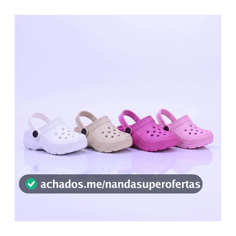 Sandália Menina Infantil com Glitter Infantil Confortável Promoção Kidstep