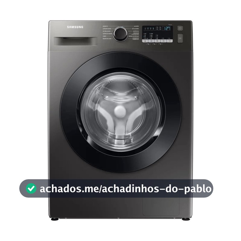 Lavadora Digital Inverter Samsung  WW11T Inox 11kg