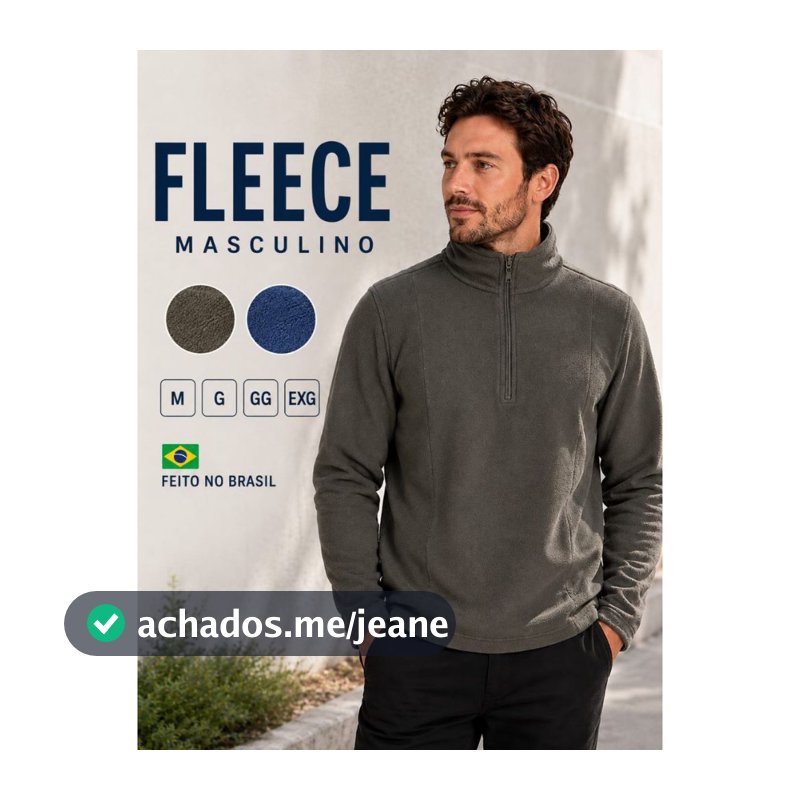 Agasalho Blusa Soft Fleece Masculino Flanelado Gola Alta Inverno Tamanho Médio ao Plus Size