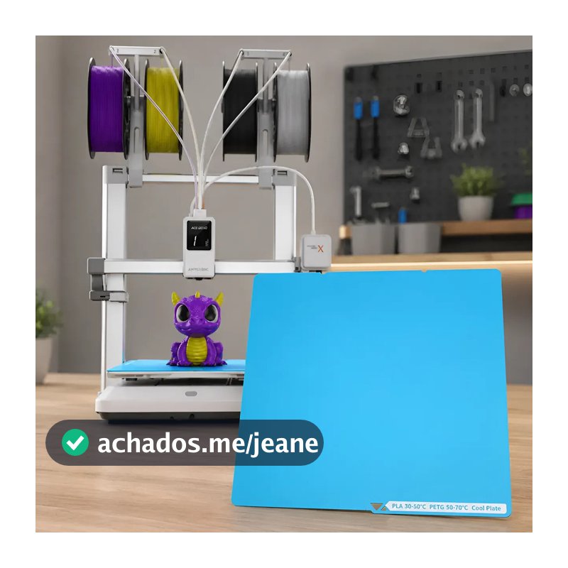 Placa Fria Cold Plate Mesa Impressora 3D Anycubic Kobra X S1 Kobra 4