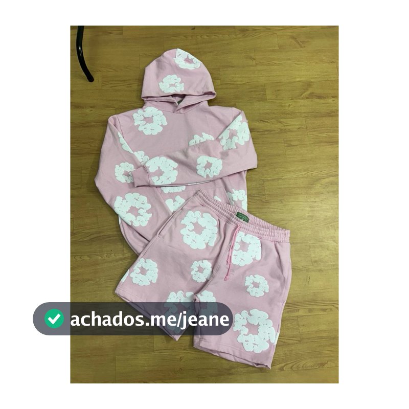 CONJUNTO DENIN ROSA ALTO RELEVO