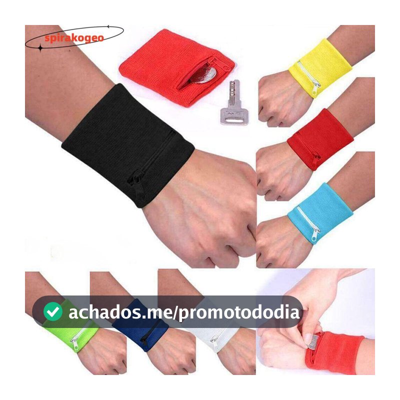 SPIRAKOGEO Pulseira Esportiva Proteção De Pulso Esporte Ao Ar Livre Bicicleta Corrida Academia Bolsa