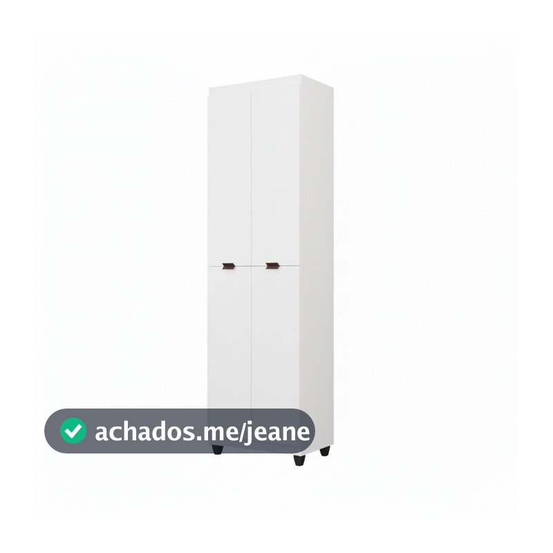 ENVIO FULL Armário Multiuso Grande 4 Portas com Prateleiras