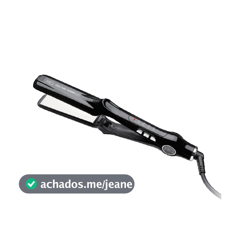 CHAPINHA PRANCHA MQ PRO 480 TURBO LED TITANIUM 32MM 485°F / 252°C - BIVOLT